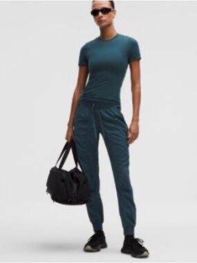 Like New Lululemon Dance Studio Mid-Rise Jogger Full Length Indochrine Blue
